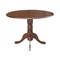 International Concepts Round 42 in Round Dual Drop Leaf Pedestal Table, Espresso, 42 in W, 42 in L, 29.5 in H, Wood T581-42DP - alternate 4